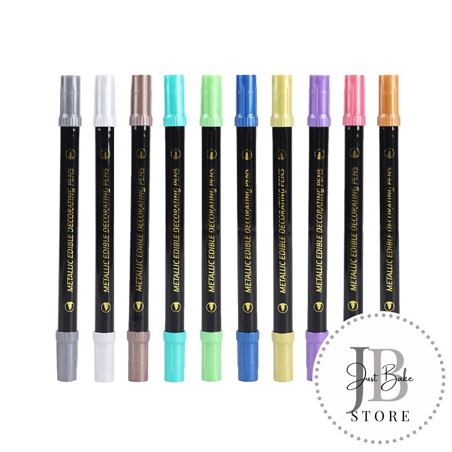 00014 - Metalic Edible Markers (Set of 10)