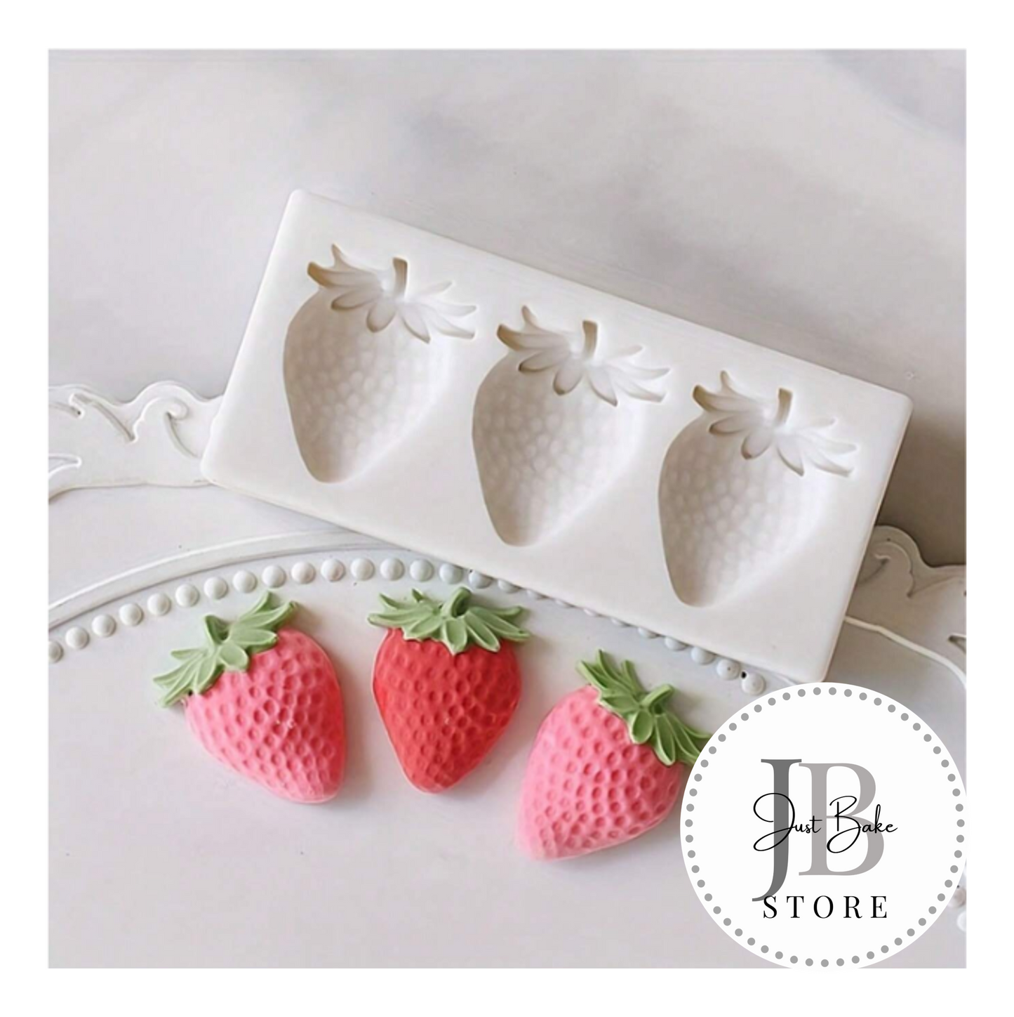 00035 – Strawberry Fondant Mould