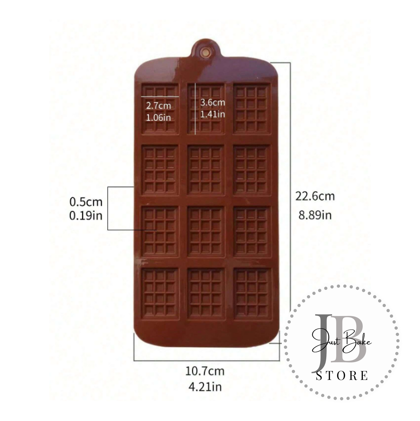 00040 – Mini Chocolate Slab Mould