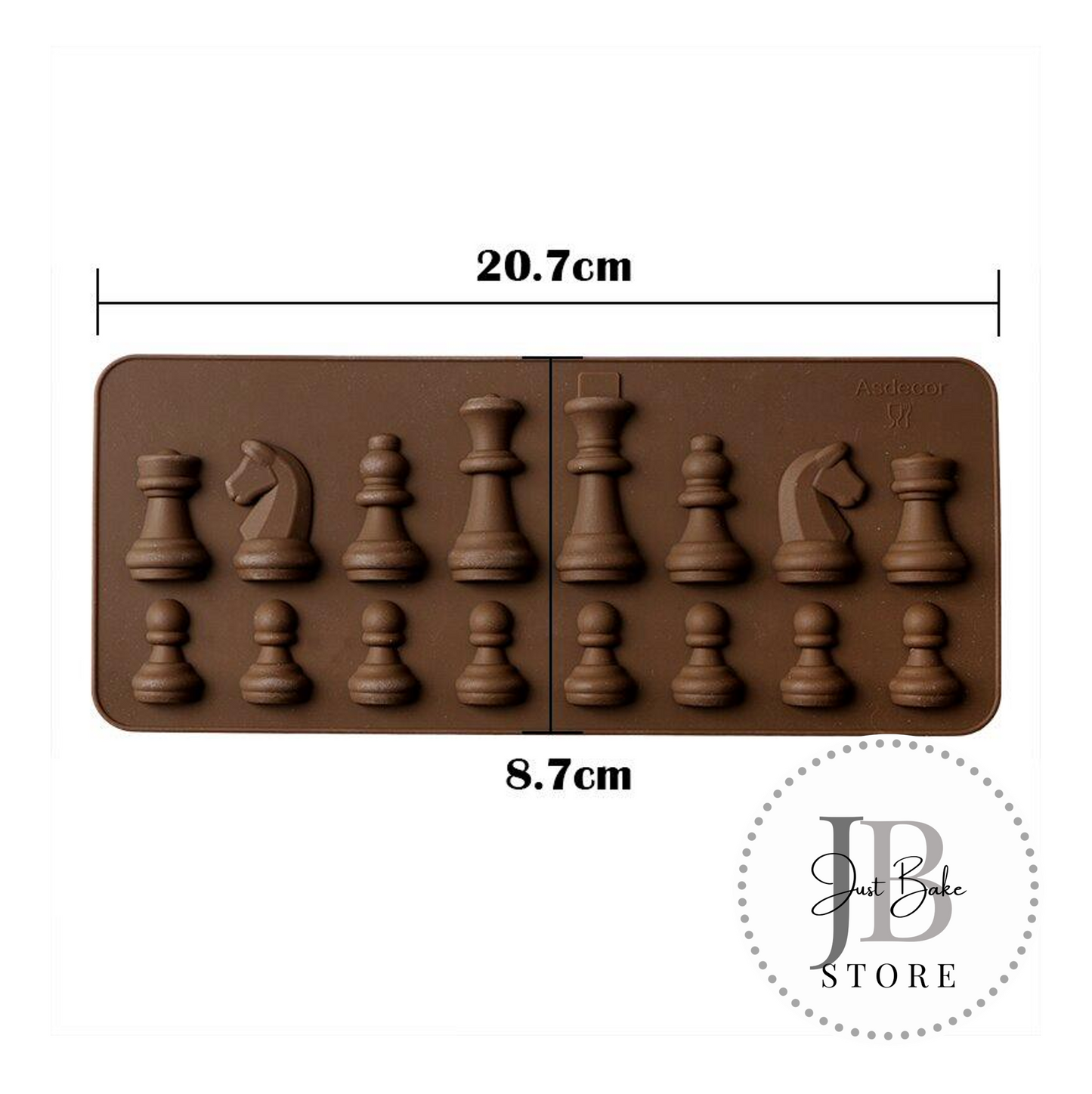 00048 – Chess Chocolate Mould