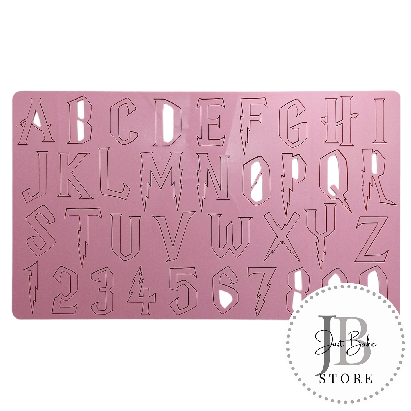 00088 - Harry Potter Font Alphabet Stamp for Fondant