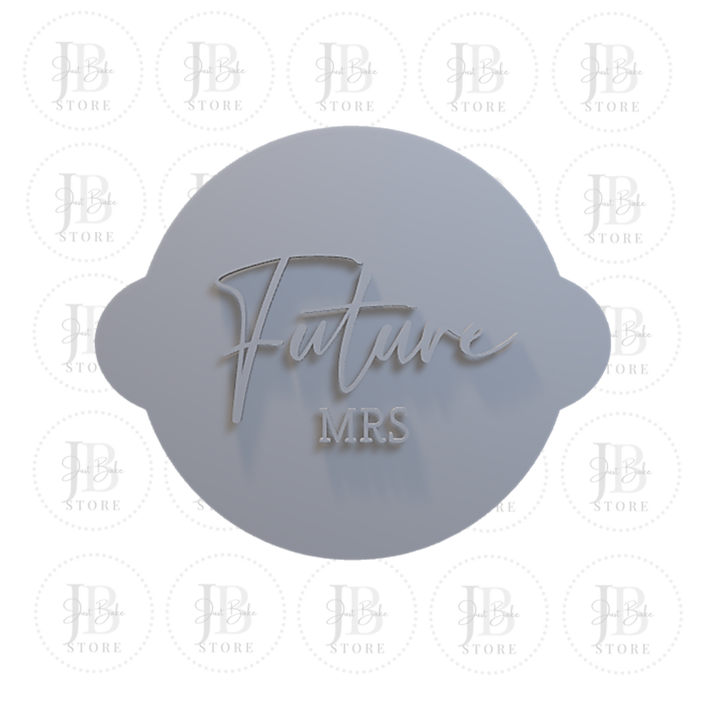 00193 - Future Mrs Fondant Stamp