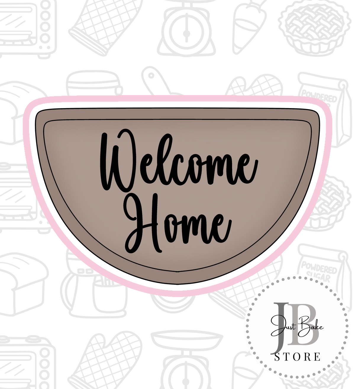 1069. Door Carpet Cookie Cutter