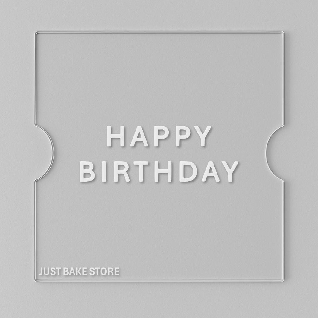 115. Happy Birthday Debosser