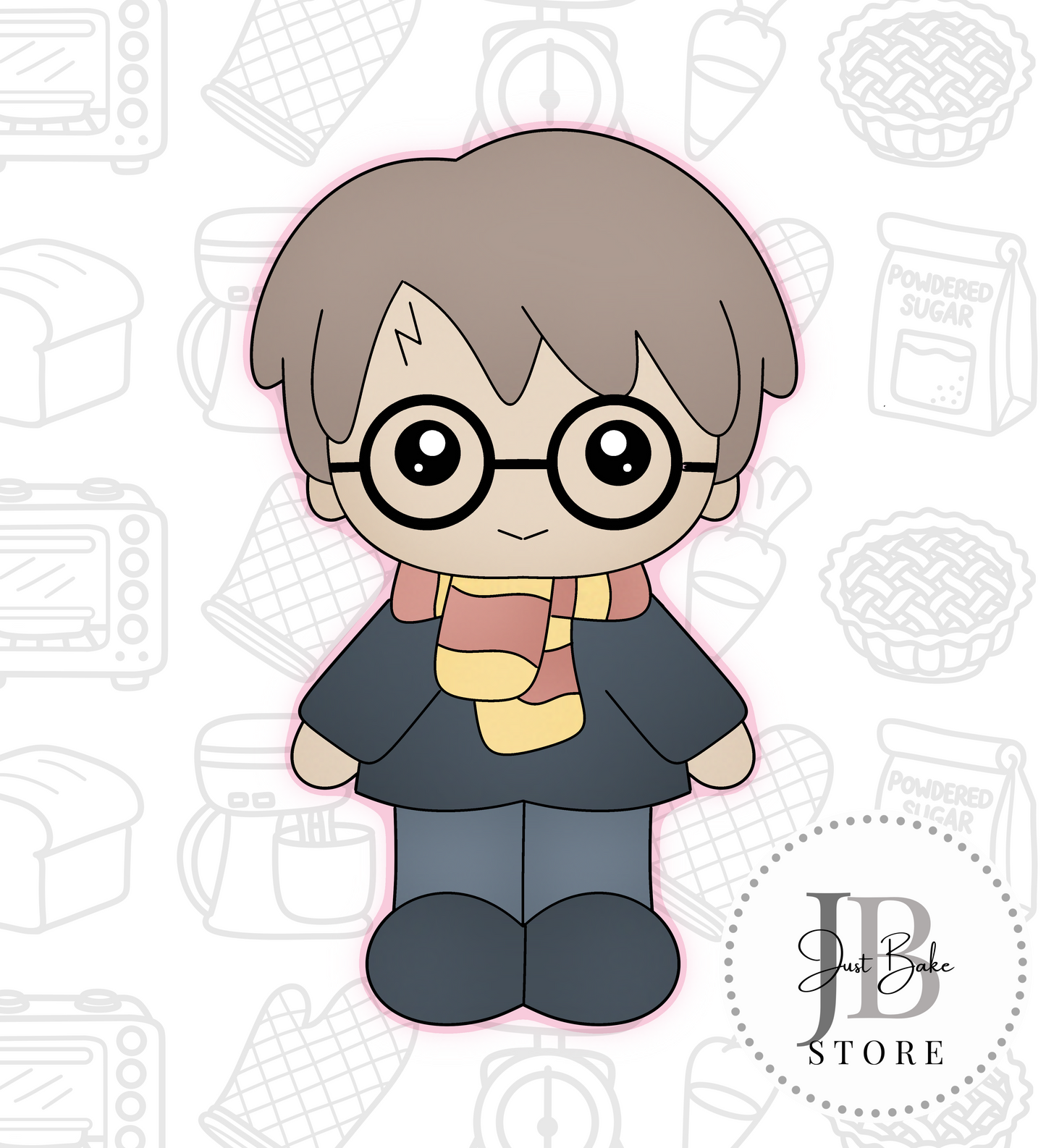 124. Harry Potter Cookie Cutter