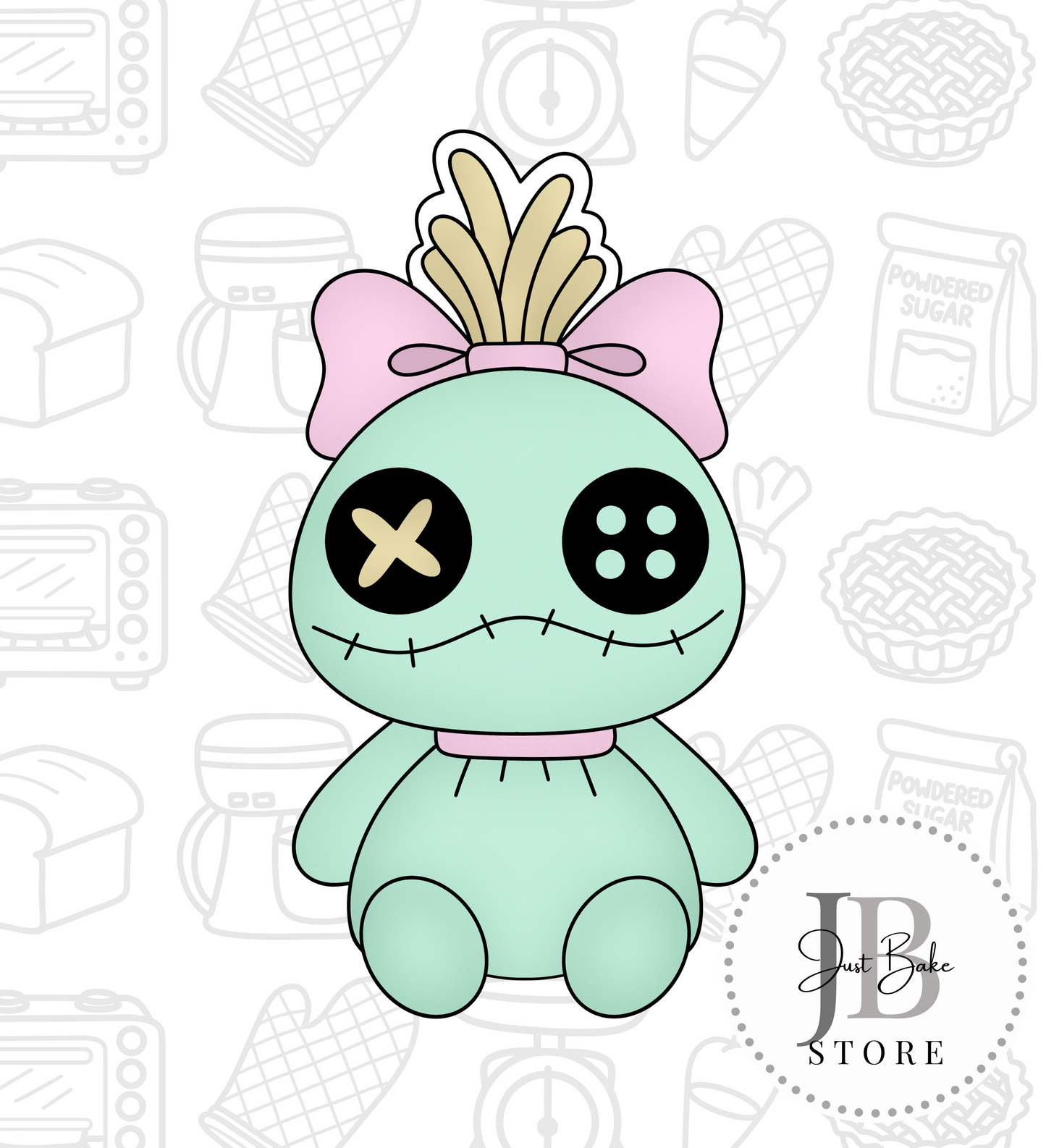 148. Lilo and Stitch Cookie Cutter