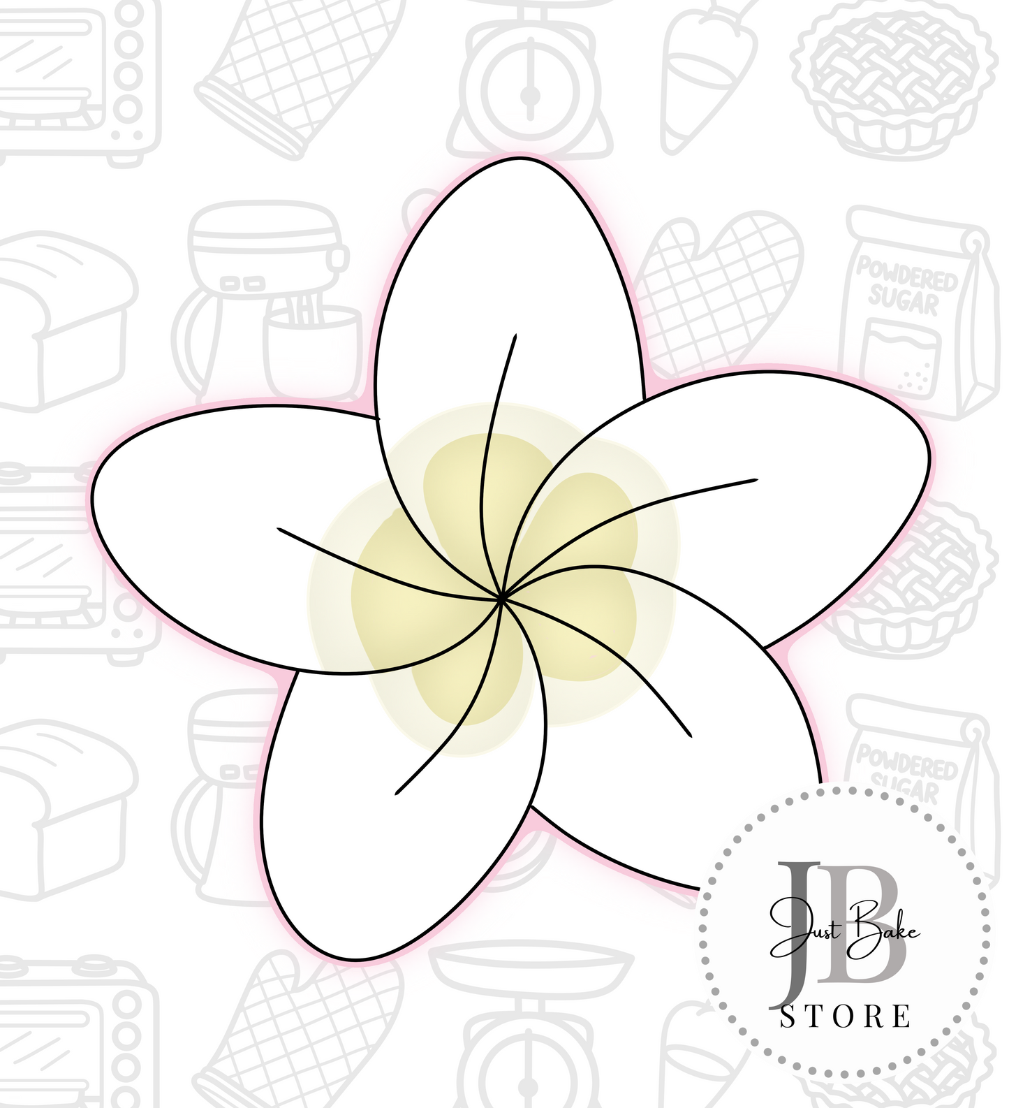 170. Frangipani Cookie Cutter