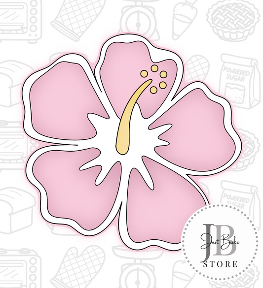 171. Hibiscus Cookie Cutter