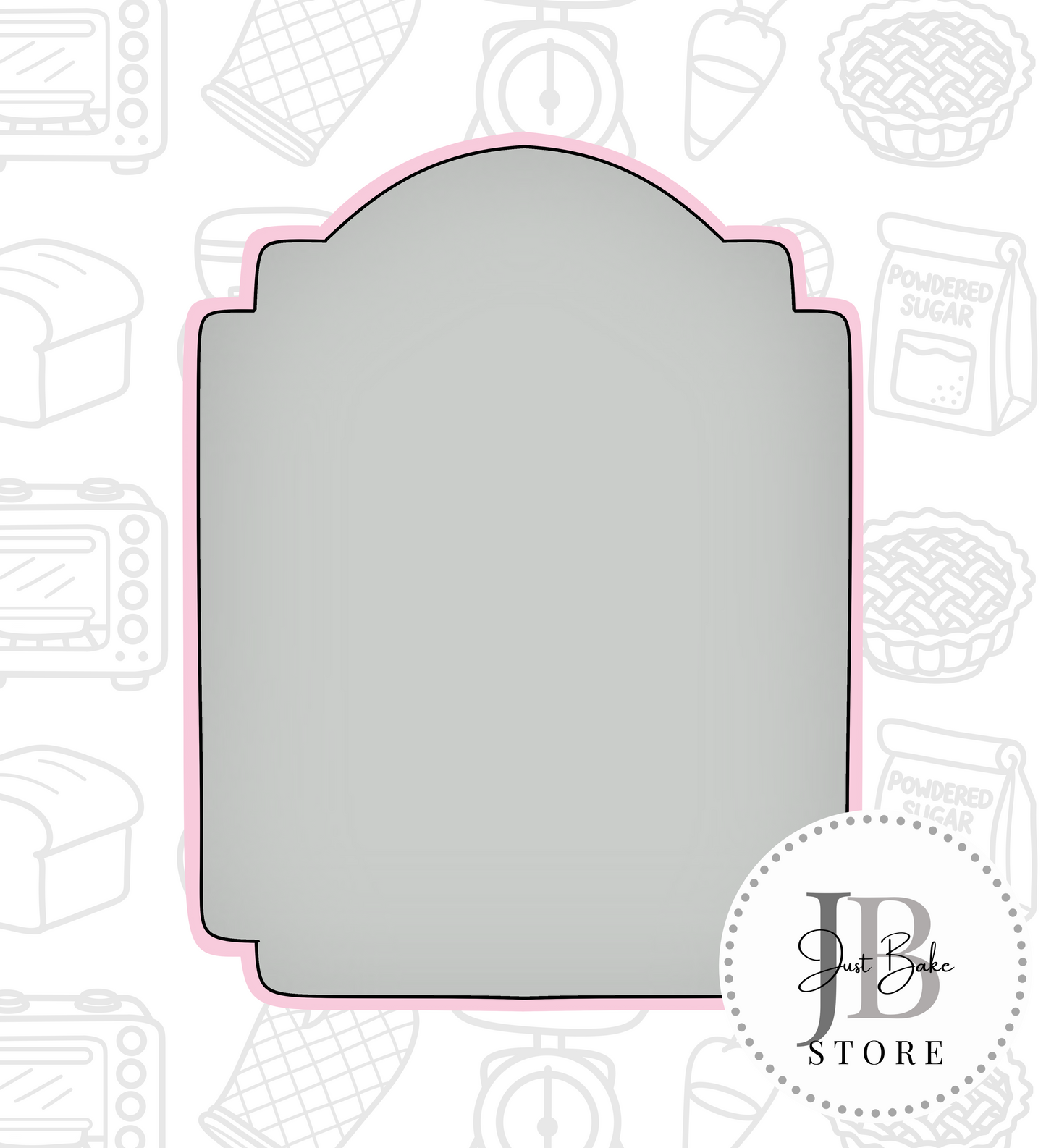 179. Plaque Cookie Cutter