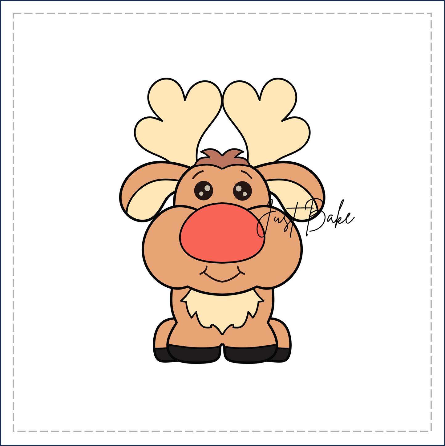 19 - REINDEER COOKIE CUTTER