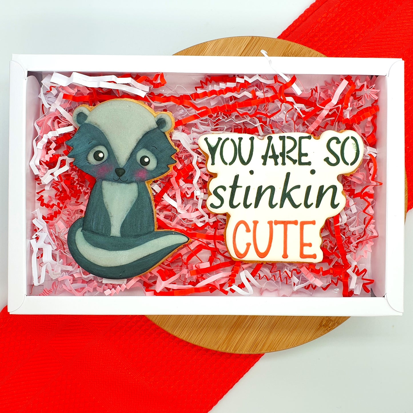 J283 - YOU ARE SO STINKIN CUTE COOKIE CUTTER (Stencil to be Bought Separately)