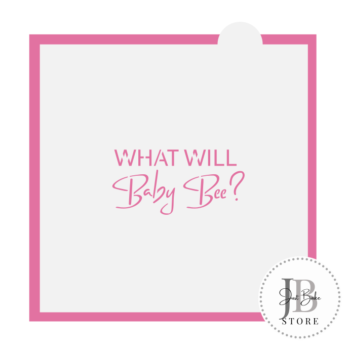 211. What Will Baby Bee Stencil