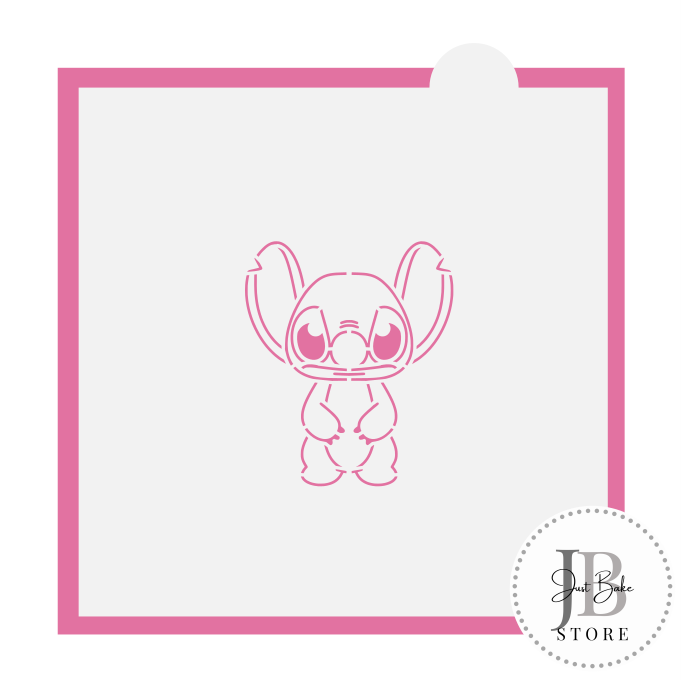 277. Lilo and Stitch Cookie Stencil