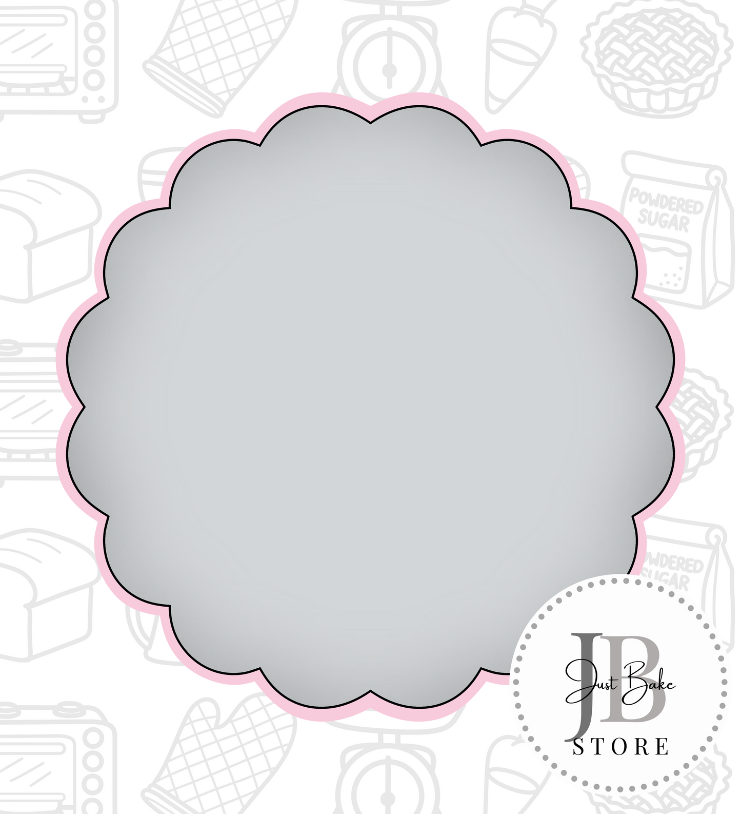 313. Plaque Cookie Cutter