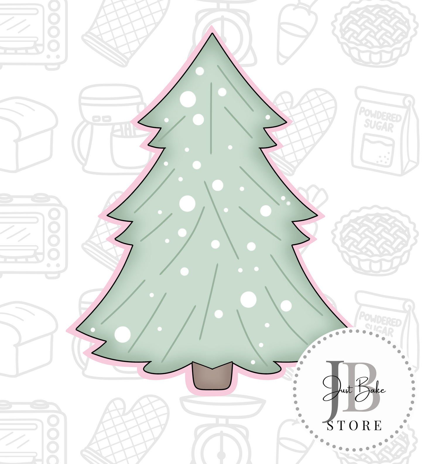 314. Christmas Tree Cookie Cutter