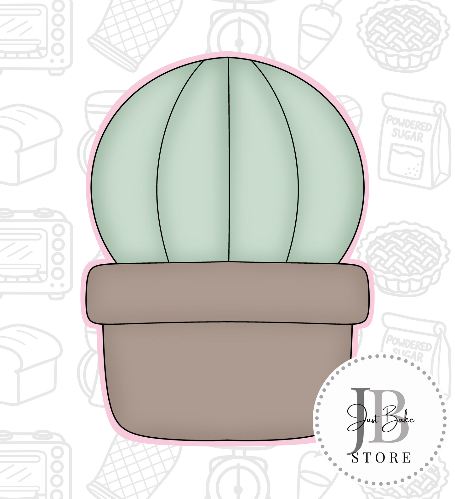 321. Cactus Cookie Cutter