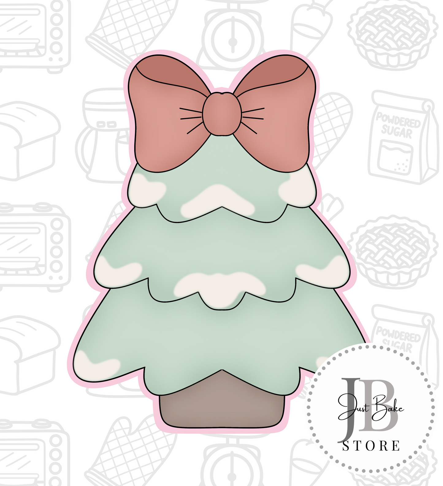 323. Christmas Tree Cookie Cutter