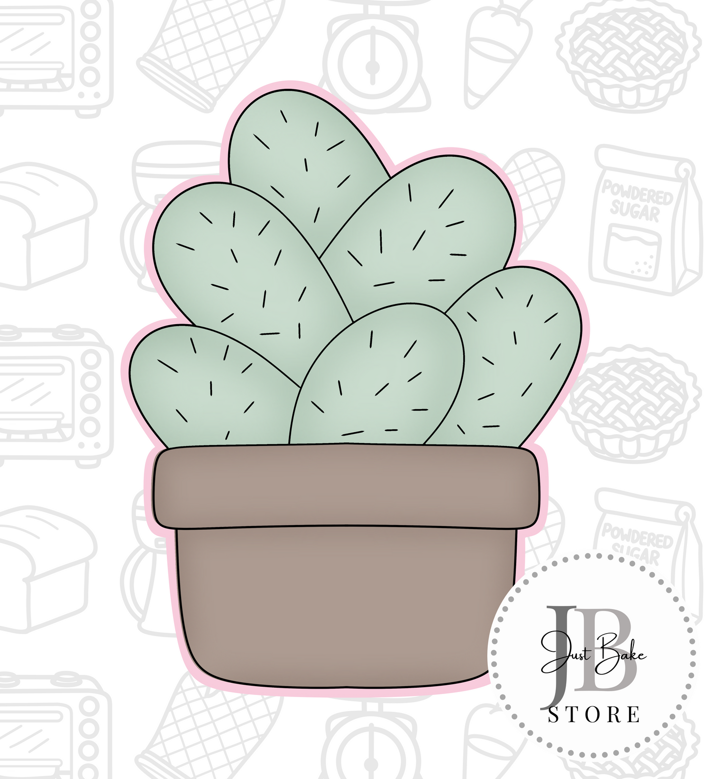 339. Cactus Cookie Cutter