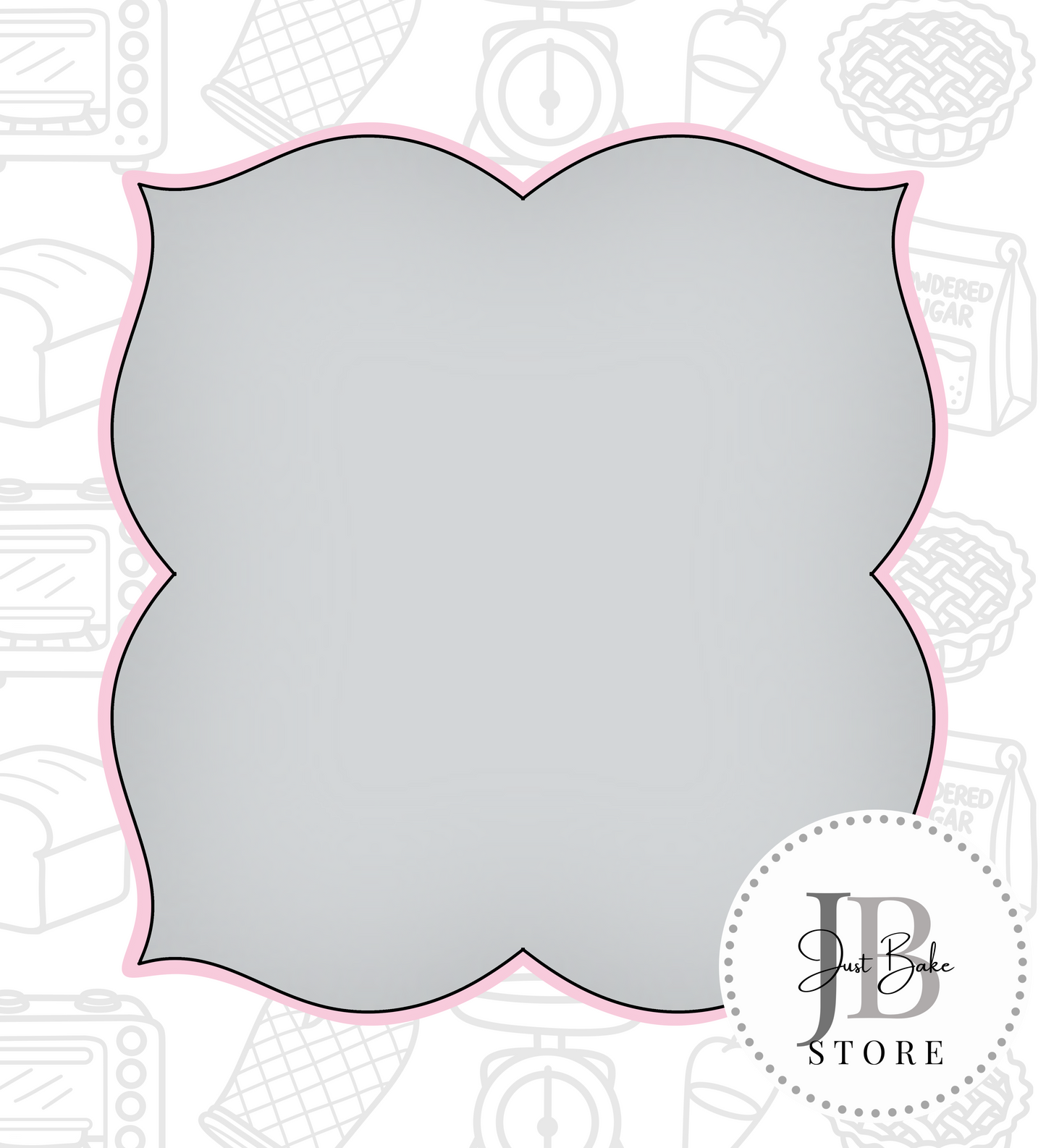 390. Plaque Cookie Cutter