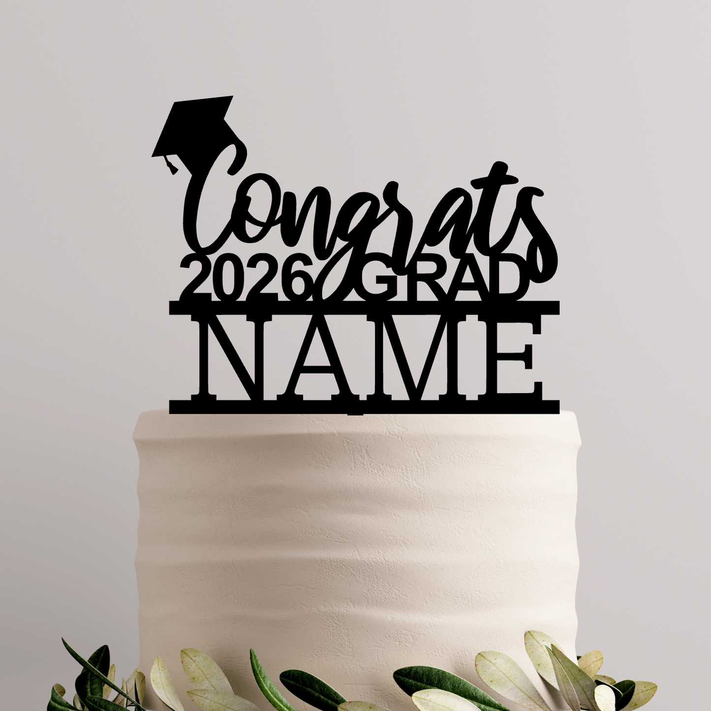 693. Personalised Graduation 2026 Topper