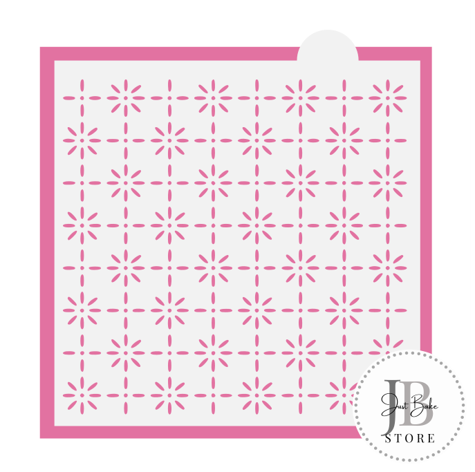 409. Pattern Background Cookie Stencil