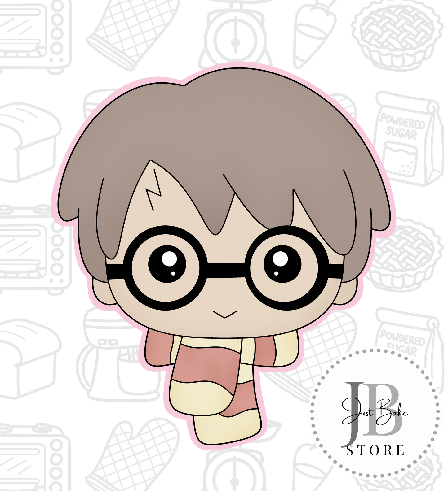 412. Harry Potter Cookie Cutter
