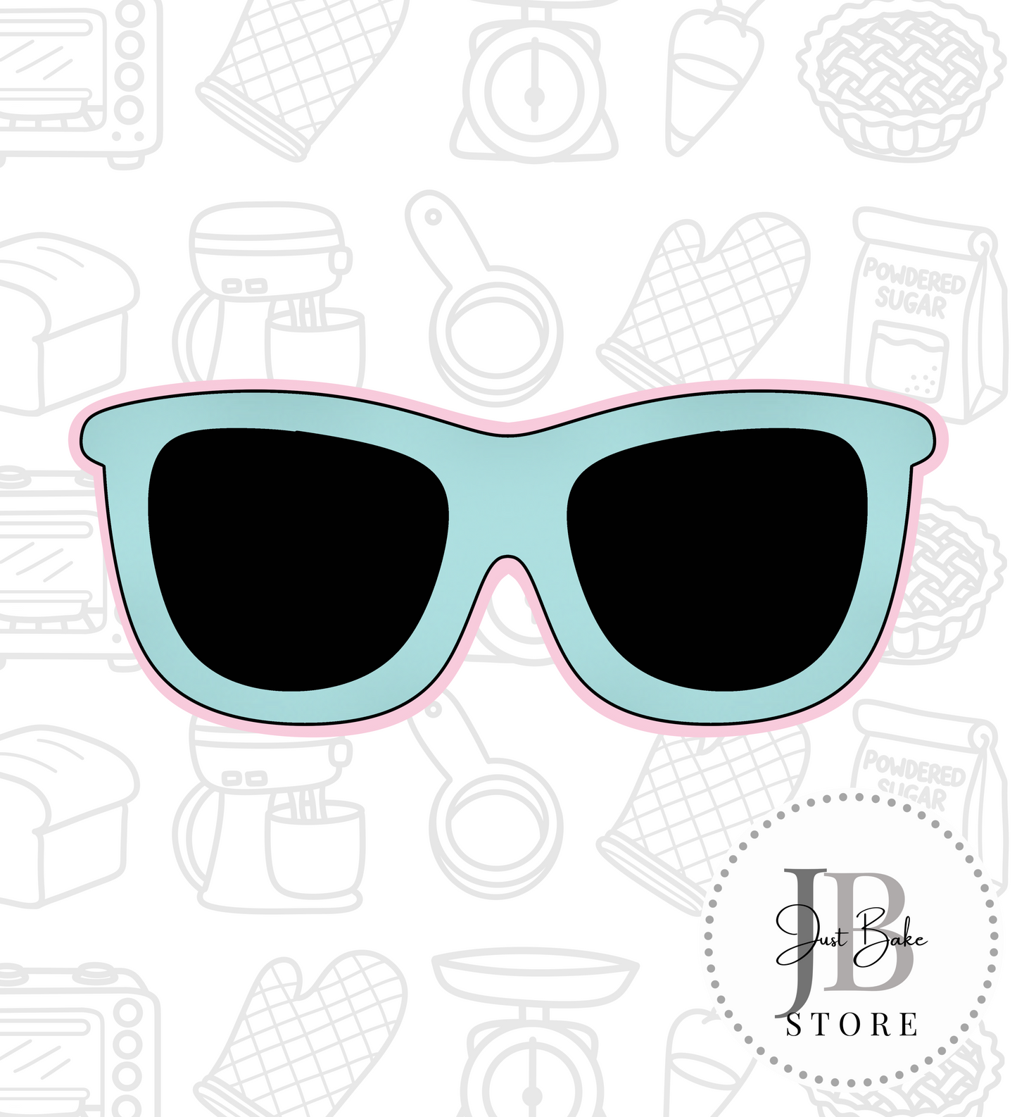 476. Sunglasses Cookie Cutter