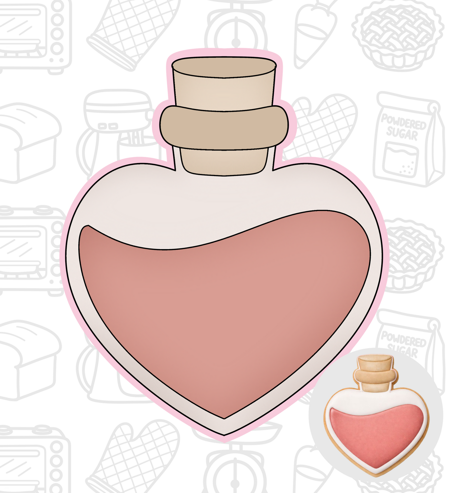 514. Love Potion Cookie Cutter