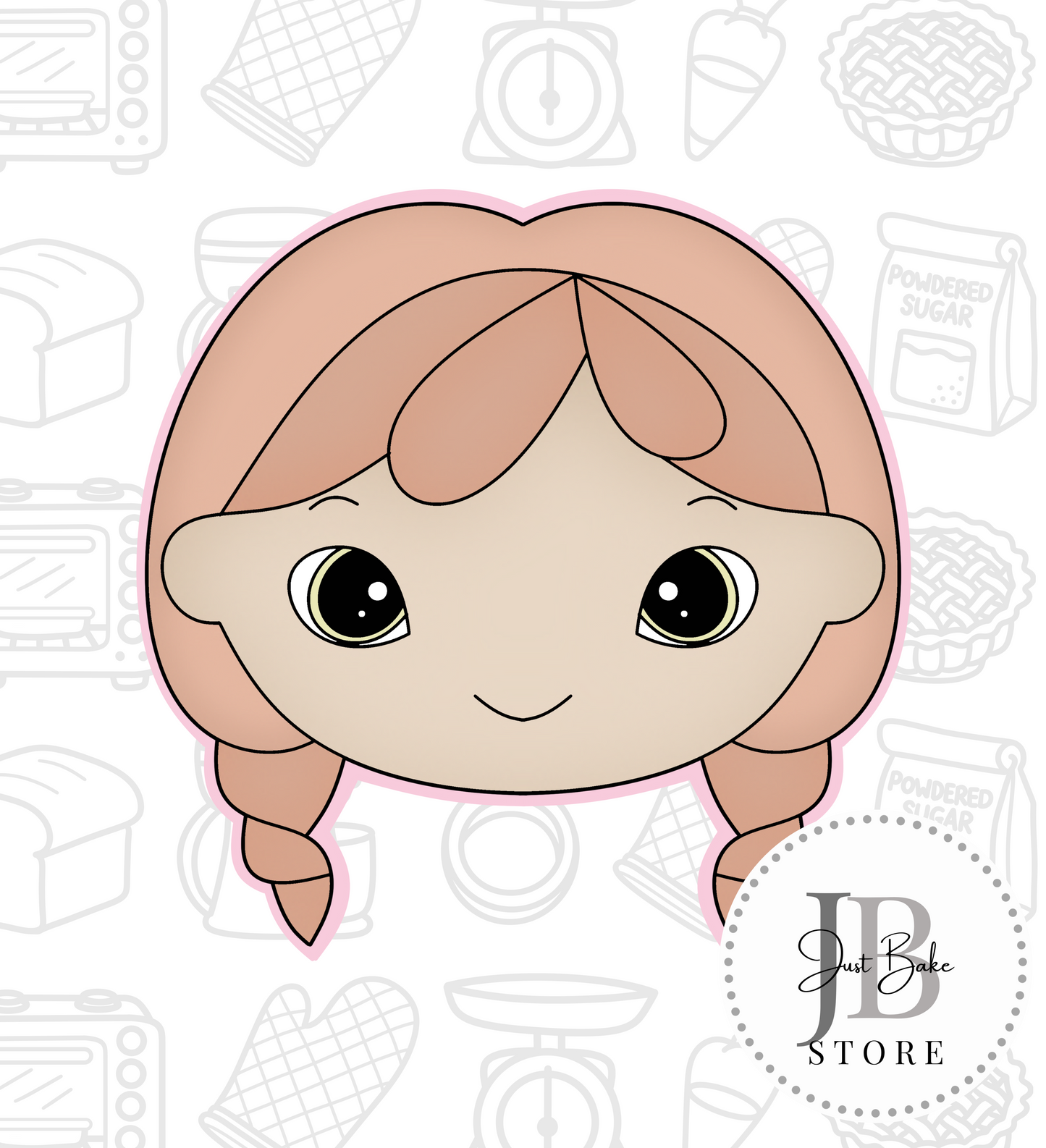 548. Frozen Anna Cookie Cutter