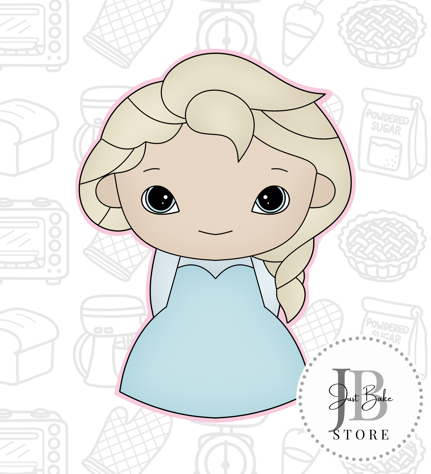 549. Frozen Elsa Cookie Cutter