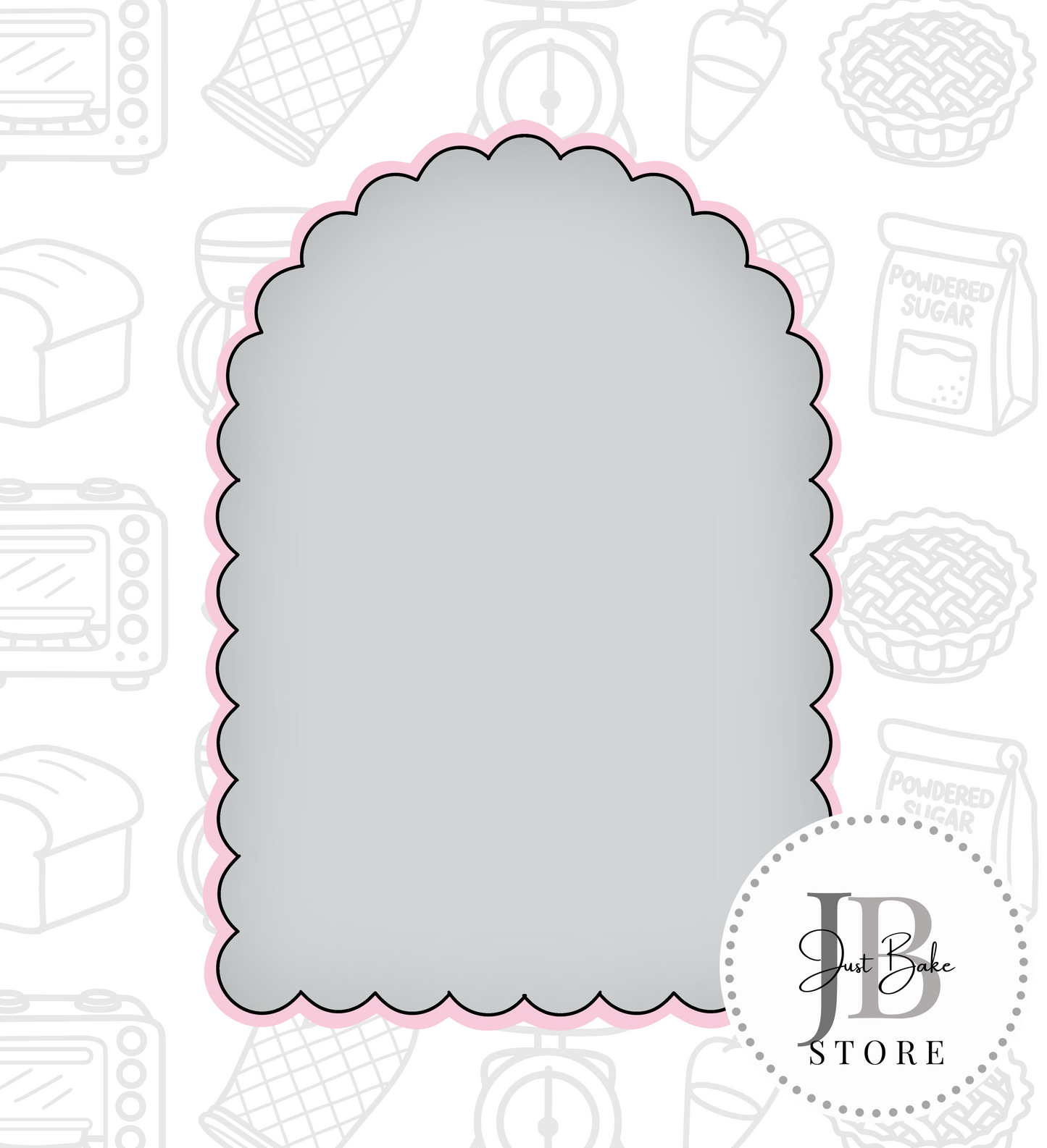 578. Scalloped Arch Cookie Cutter