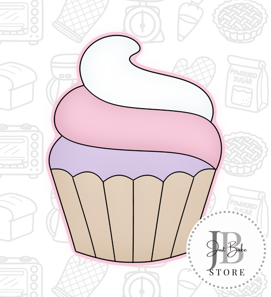 65.  Cupcake Cookie Cutter