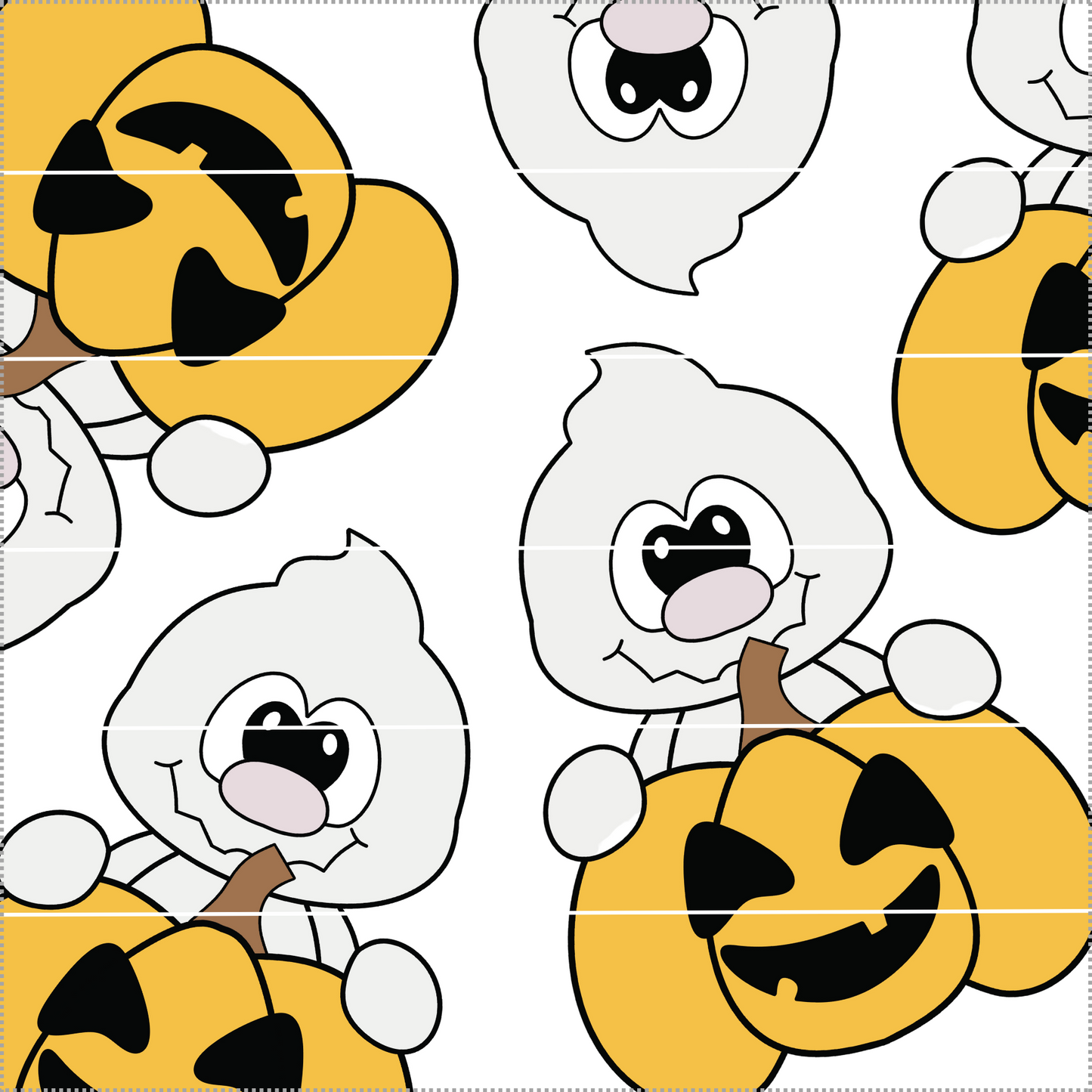 73 - PUMPKIN GHOST COOKIE CUTTER