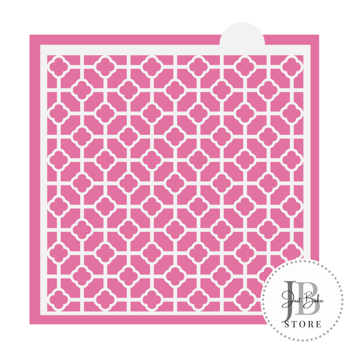 825. Asian Oriental Pattern Stencil