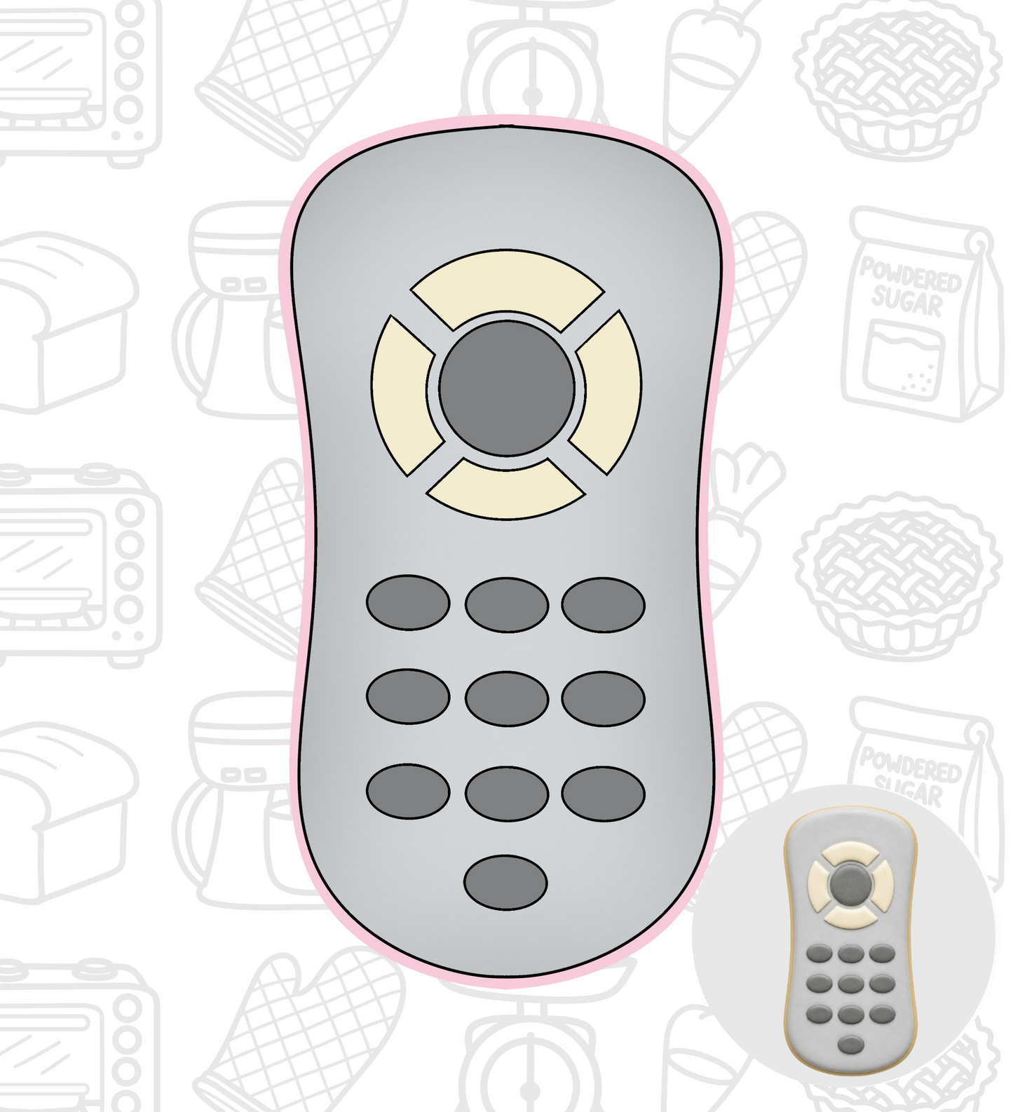 912. Remote Control Cookie Cutter
