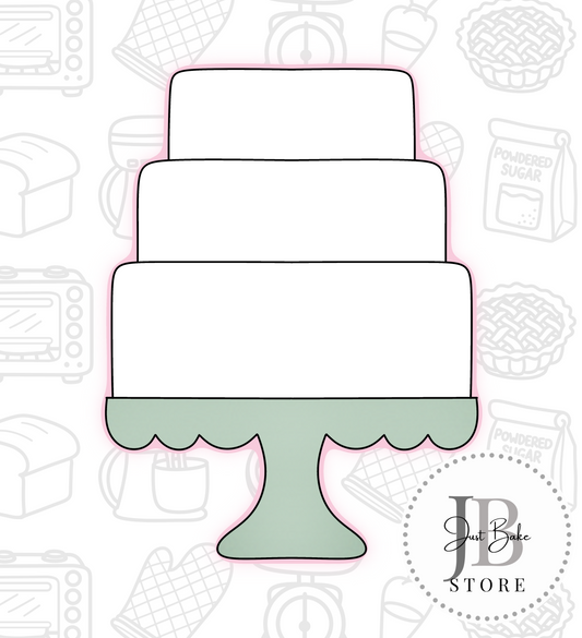 94. 3 Tier Cake Cookie Cutter