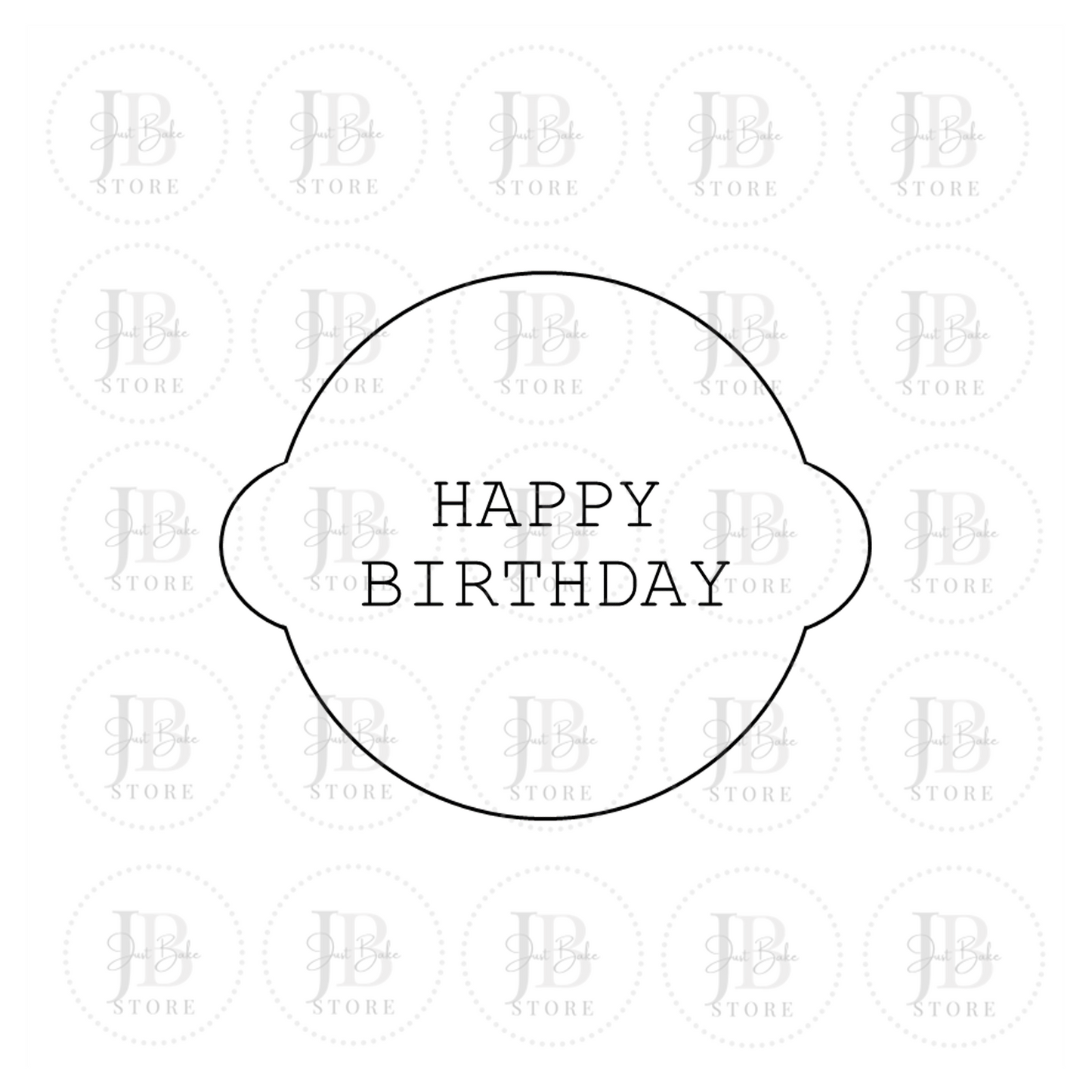 A0005 - Happy Birthday Stamp