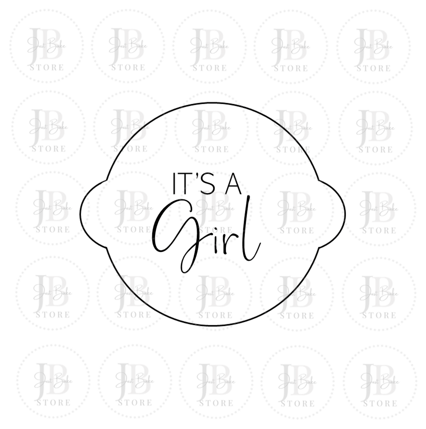 A0012 - Its a Girl Stamp
