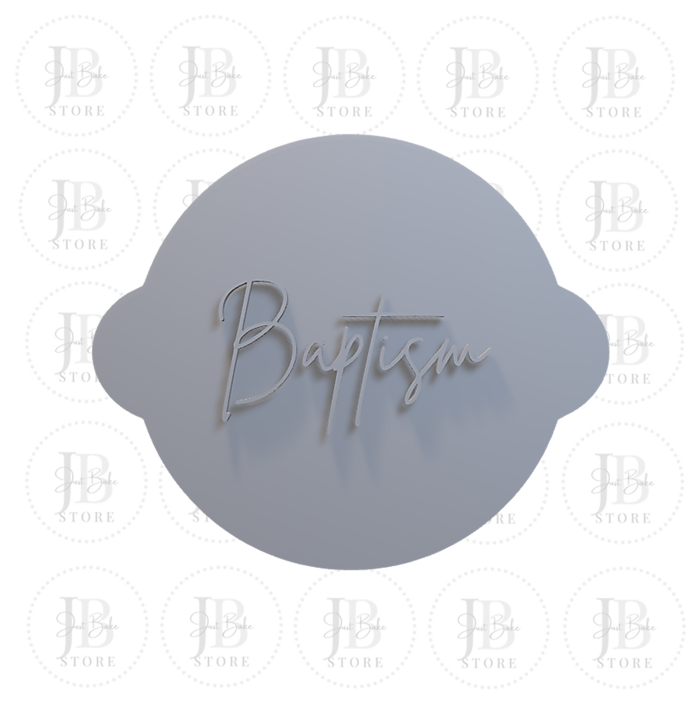 00200 - Baptism Fondant Stamp