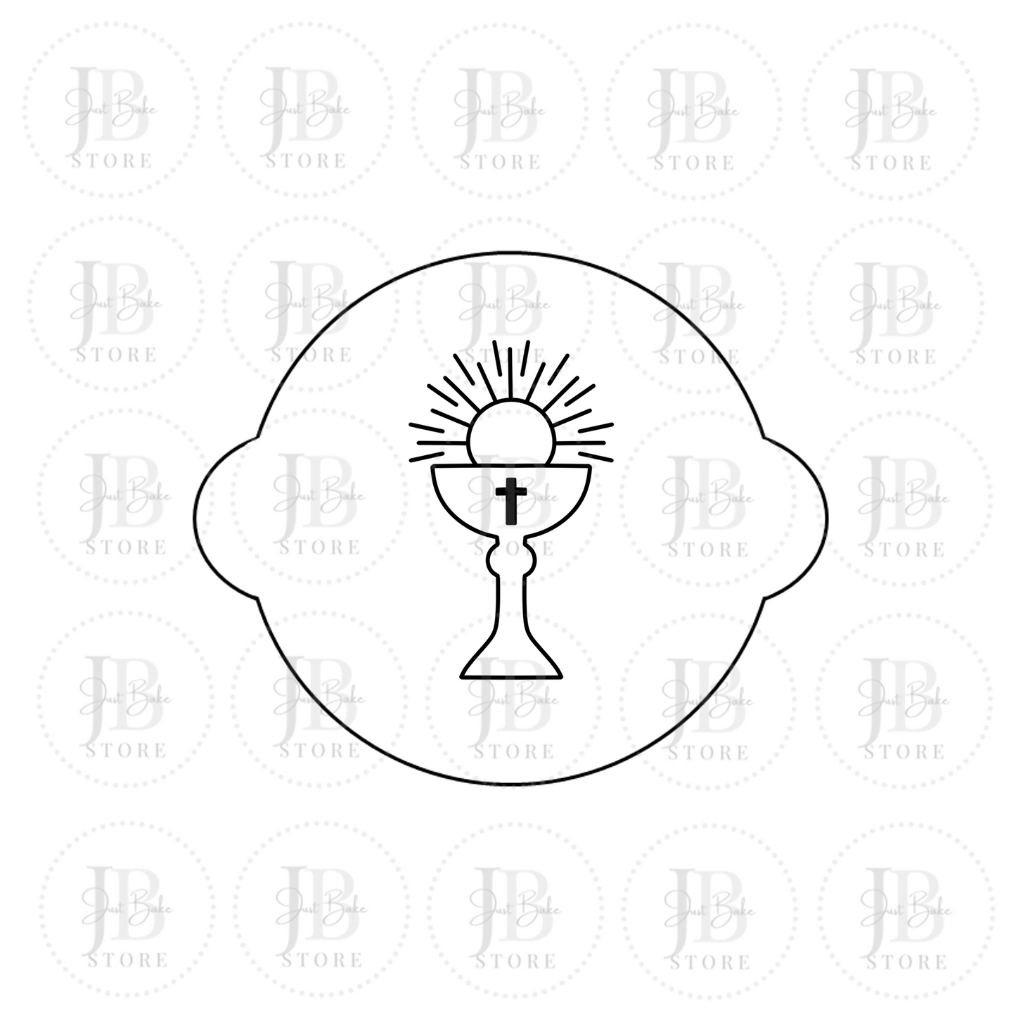 00199 - Holy Communion Fondant Stamp