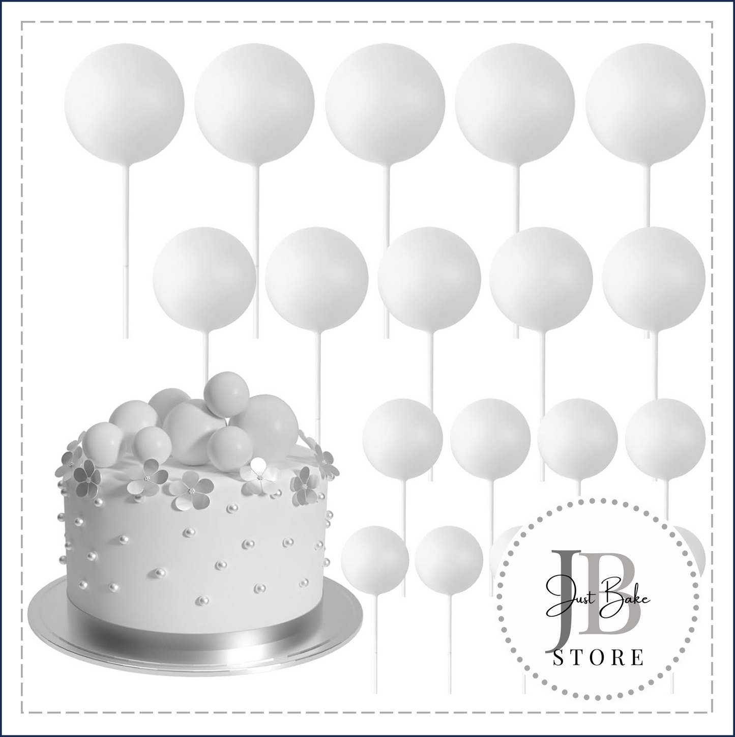 ACCESSORIES0004 - 20 PIECE WHITE BALLS