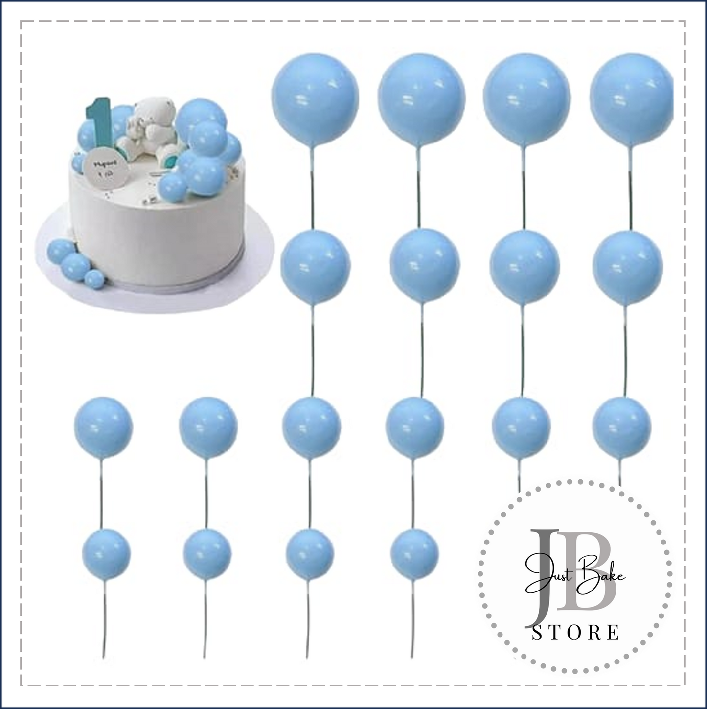 ACCESSORIES0005 - 20 PIECE BLUE BALLS