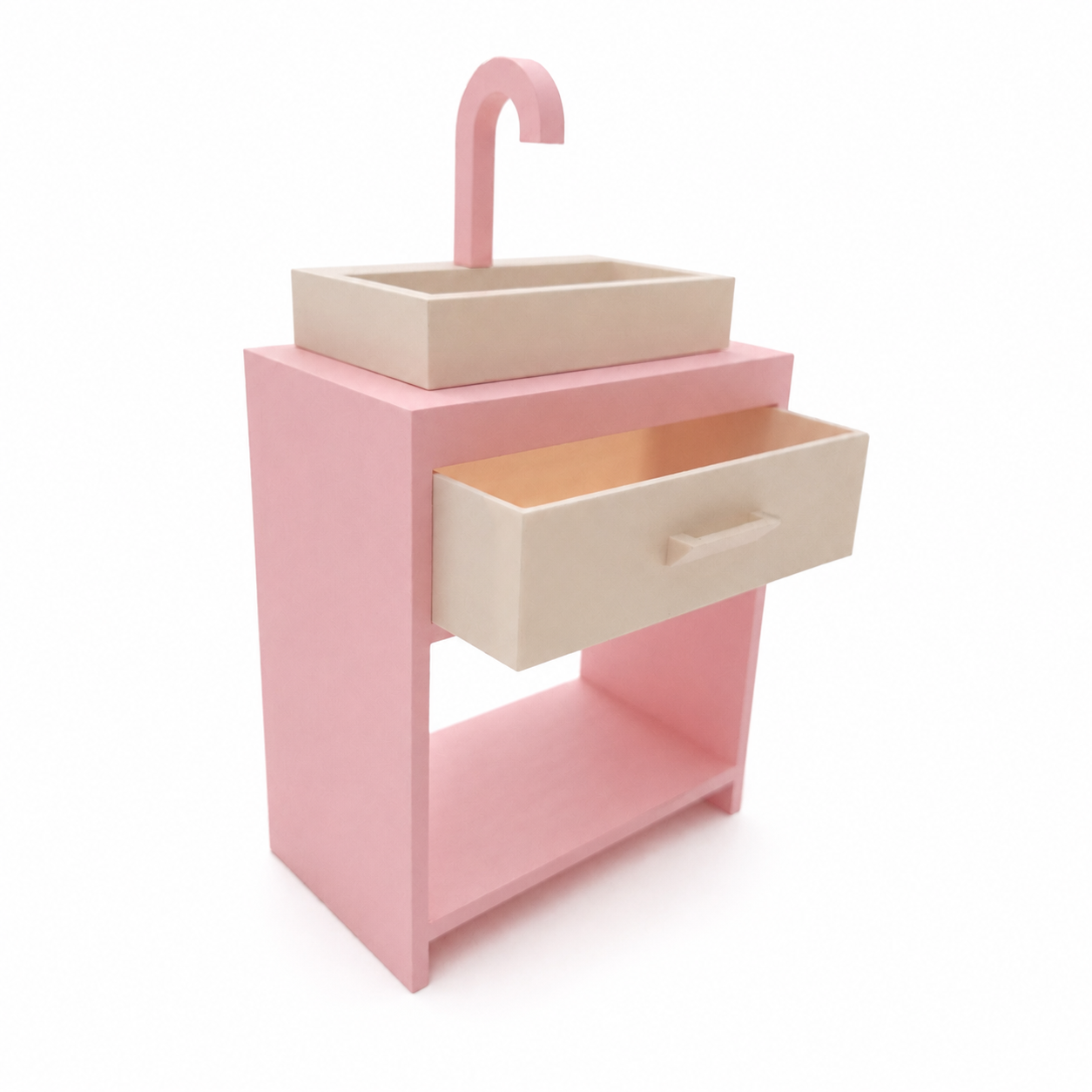 0015 BATHROOM CABINET & SINK