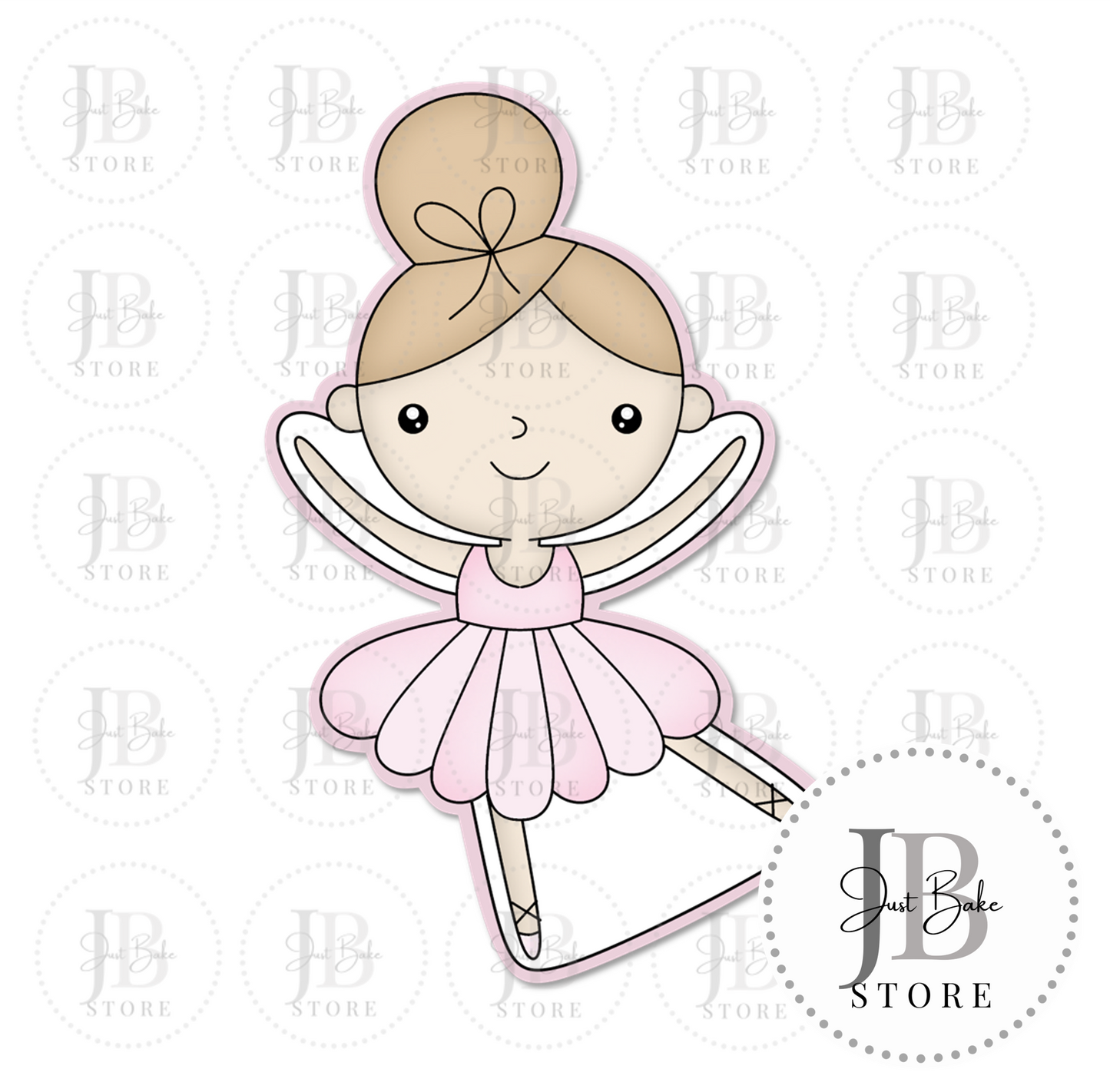 C0021 – Ballerina Cookie Cutter