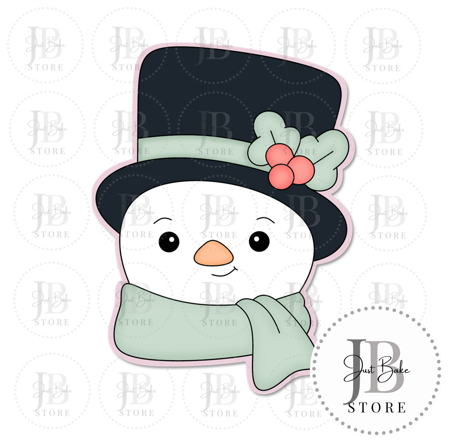 C0030 – Snowman Cookie Cutter