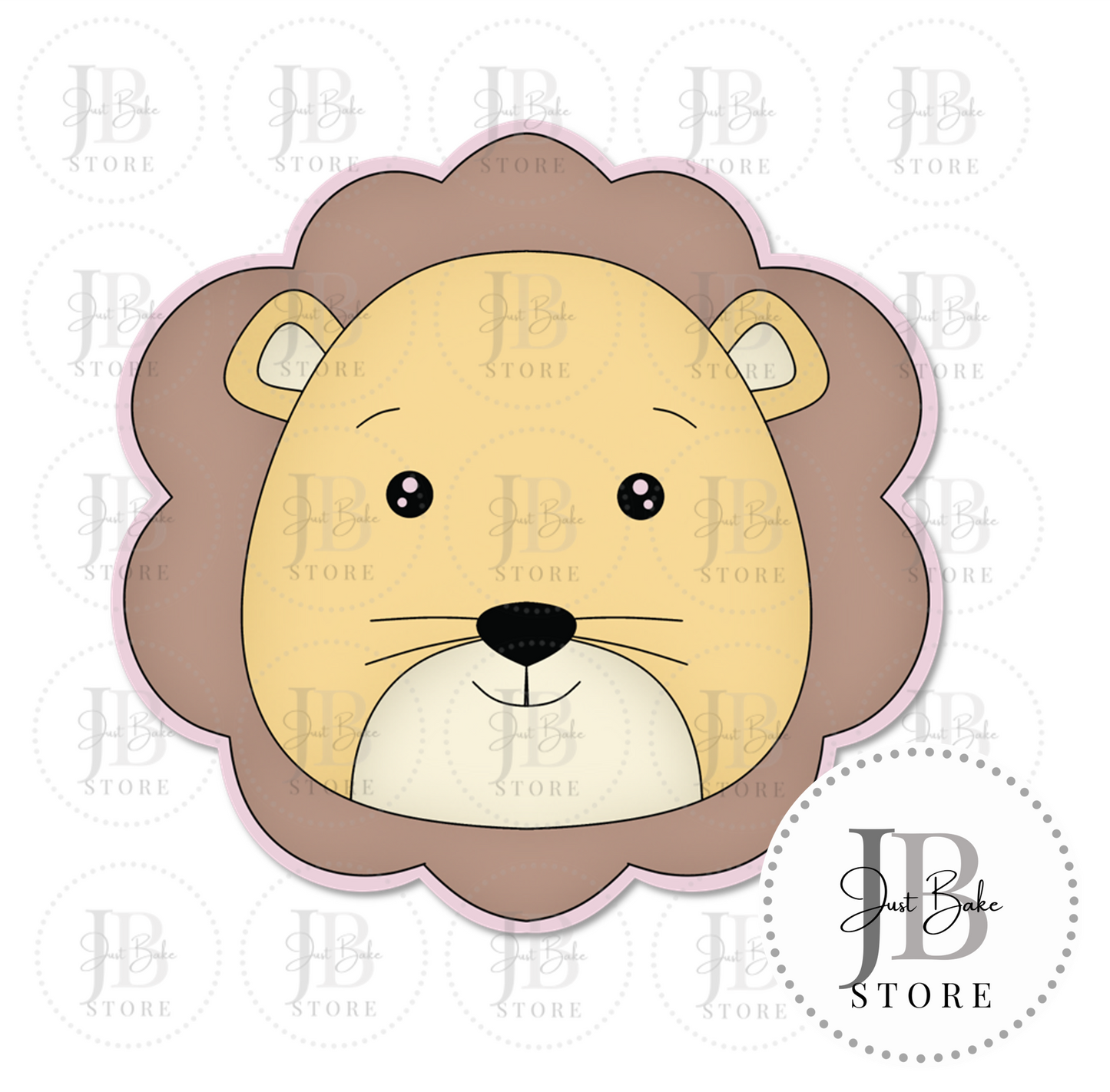 C0043 – Lion Cookie Cutter