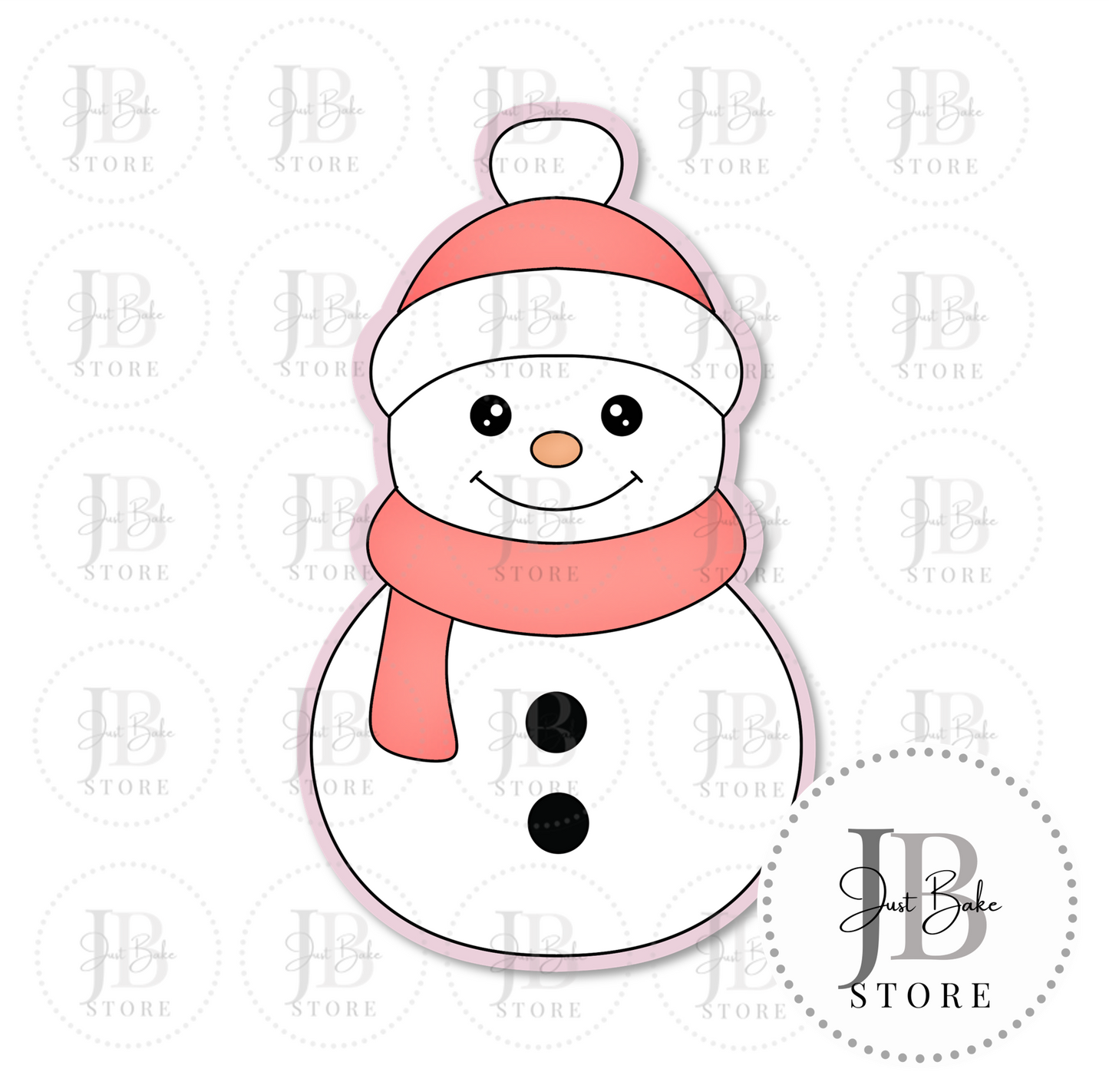 C0044 – Snowman Cookie Cutter