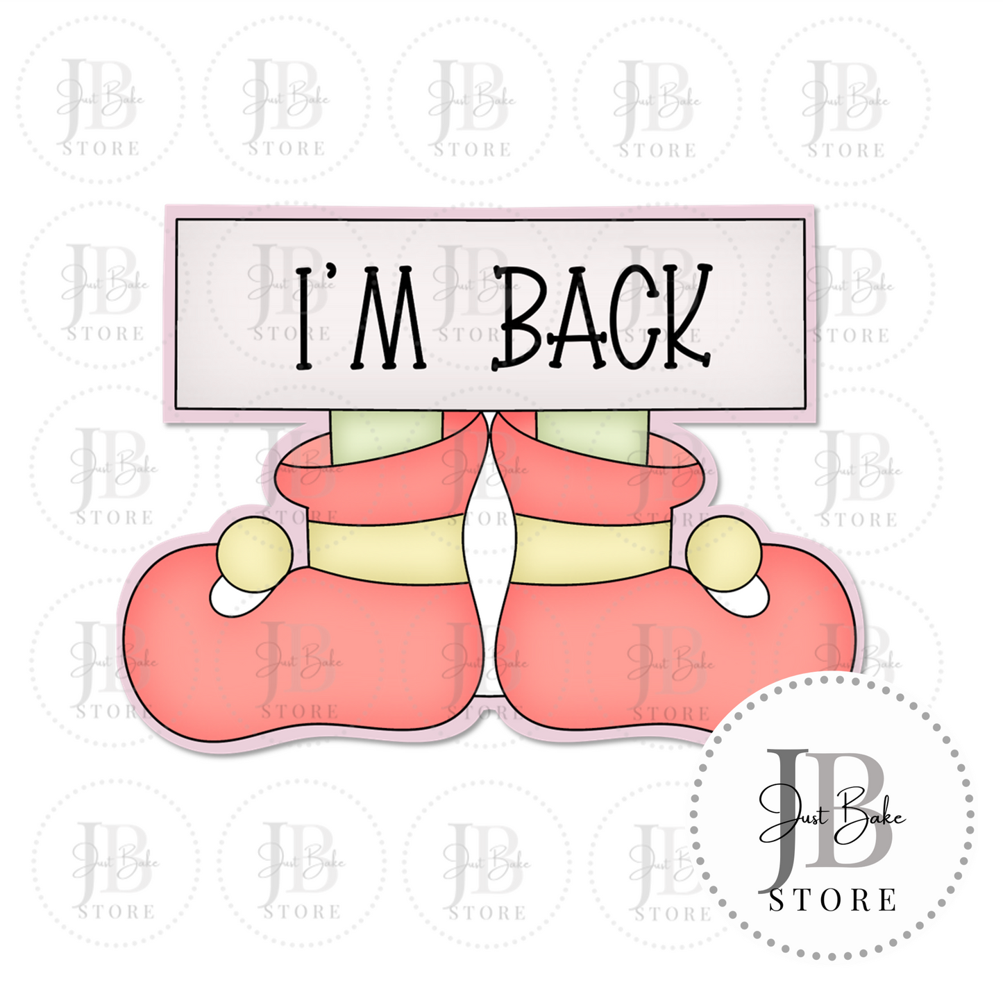 C0045 – Elf Plaque Cookie Cutter