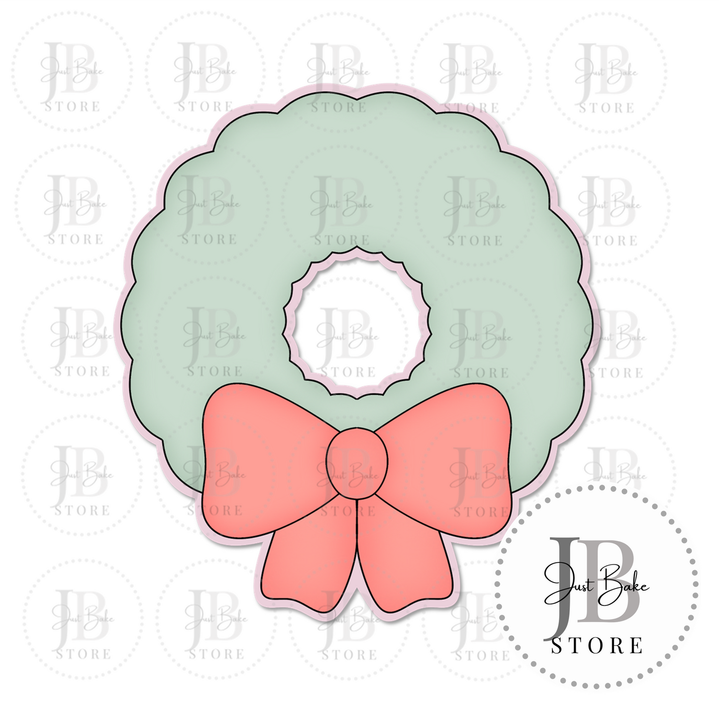 C0046 – Wreath Cookie Cutter