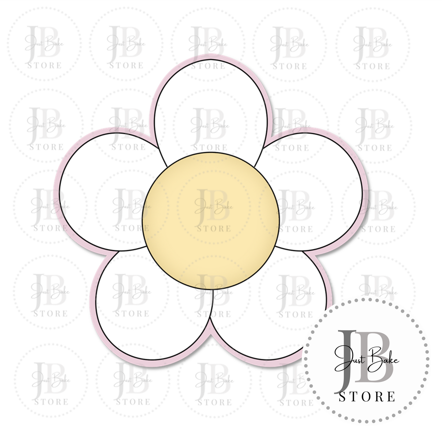 C0061 – 5 Petal Daisy Cookie Cutter
